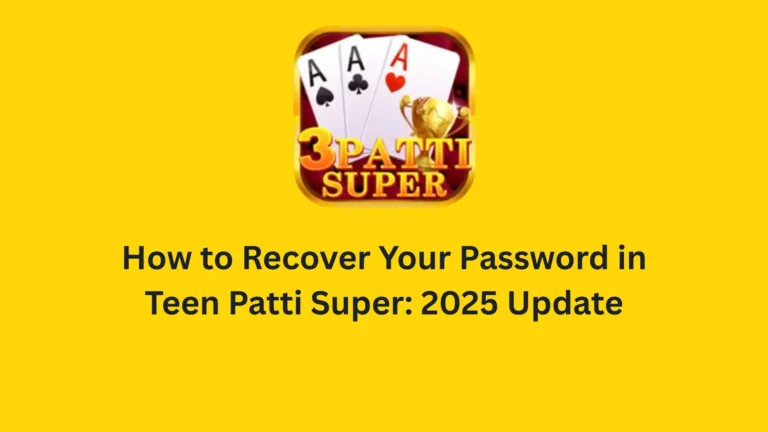 Recover Your Password